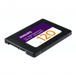 Philips SSD interne 2,5 "SATA III 120 Go Ultra Speed, noir